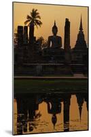 Wat Mahatat, Sukhothai Historical Park, Sukhothai, Thailand, Southeast Asia, Asia-null-Mounted Photographic Print