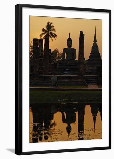 Wat Mahatat, Sukhothai Historical Park, Sukhothai, Thailand, Southeast Asia, Asia-null-Framed Photographic Print