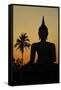 Wat Mahatat, Sukhothai Historical Park, Sukhothai, Thailand, Southeast Asia, Asia-null-Framed Stretched Canvas