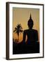 Wat Mahatat, Sukhothai Historical Park, Sukhothai, Thailand, Southeast Asia, Asia-null-Framed Photographic Print