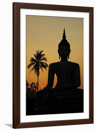 Wat Mahatat, Sukhothai Historical Park, Sukhothai, Thailand, Southeast Asia, Asia-null-Framed Photographic Print