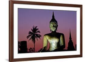 Wat Mahatat, Sukhothai Historical Park, Sukhothai, Thailand, Southeast Asia, Asia-null-Framed Photographic Print