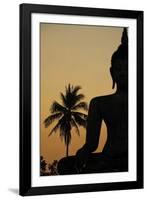 Wat Mahatat, Sukhothai Historical Park, Sukhothai, Thailand, Southeast Asia, Asia-null-Framed Photographic Print