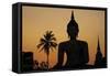 Wat Mahatat, Sukhothai Historical Park, Sukhothai, Thailand, Southeast Asia, Asia-null-Framed Stretched Canvas