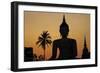 Wat Mahatat, Sukhothai Historical Park, Sukhothai, Thailand, Southeast Asia, Asia-null-Framed Photographic Print