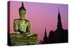 Wat Mahatat, Sukhothai Historical Park, Sukhothai, Thailand, Southeast Asia, Asia-null-Stretched Canvas