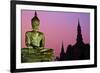 Wat Mahatat, Sukhothai Historical Park, Sukhothai, Thailand, Southeast Asia, Asia-null-Framed Photographic Print