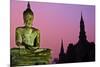 Wat Mahatat, Sukhothai Historical Park, Sukhothai, Thailand, Southeast Asia, Asia-null-Mounted Photographic Print