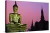 Wat Mahatat, Sukhothai Historical Park, Sukhothai, Thailand, Southeast Asia, Asia-null-Stretched Canvas