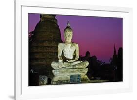 Wat Mahatat, Sukhothai Historical Park, Sukhothai, Thailand, Southeast Asia, Asia-null-Framed Photographic Print