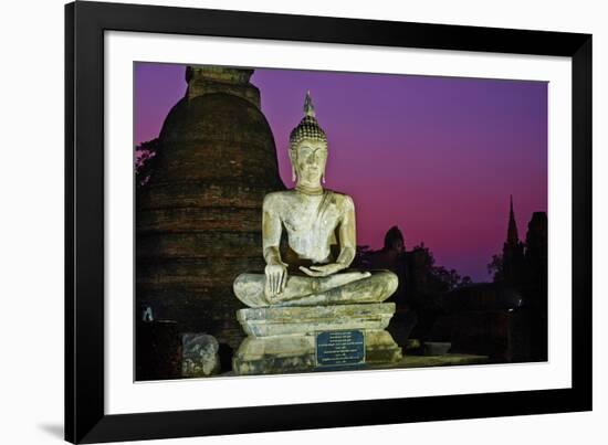 Wat Mahatat, Sukhothai Historical Park, Sukhothai, Thailand, Southeast Asia, Asia-null-Framed Photographic Print