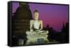 Wat Mahatat, Sukhothai Historical Park, Sukhothai, Thailand, Southeast Asia, Asia-null-Framed Stretched Canvas