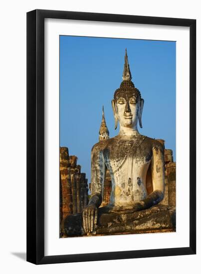 Wat Mahatat, Sukhothai Historical Park, Sukhothai, Thailand, Southeast Asia, Asia-null-Framed Photographic Print