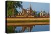 Wat Mahatat, Sukhothai Historical Park, Sukhothai, Thailand, Southeast Asia, Asia-null-Stretched Canvas