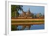 Wat Mahatat, Sukhothai Historical Park, Sukhothai, Thailand, Southeast Asia, Asia-null-Framed Photographic Print