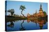 Wat Mahatat, Sukhothai Historical Park, Sukhothai, Thailand, Southeast Asia, Asia-null-Stretched Canvas