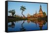 Wat Mahatat, Sukhothai Historical Park, Sukhothai, Thailand, Southeast Asia, Asia-null-Framed Stretched Canvas