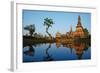 Wat Mahatat, Sukhothai Historical Park, Sukhothai, Thailand, Southeast Asia, Asia-null-Framed Photographic Print