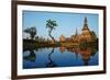 Wat Mahatat, Sukhothai Historical Park, Sukhothai, Thailand, Southeast Asia, Asia-null-Framed Photographic Print