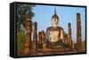 Wat Mahatat, Sukhothai Historical Park, Sukhothai, Thailand, Southeast Asia, Asia-null-Framed Stretched Canvas