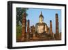 Wat Mahatat, Sukhothai Historical Park, Sukhothai, Thailand, Southeast Asia, Asia-null-Framed Photographic Print