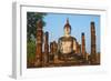 Wat Mahatat, Sukhothai Historical Park, Sukhothai, Thailand, Southeast Asia, Asia-null-Framed Photographic Print