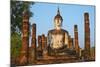 Wat Mahatat, Sukhothai Historical Park, Sukhothai, Thailand, Southeast Asia, Asia-null-Mounted Photographic Print