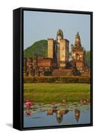 Wat Mahatat, Sukhothai Historical Park, Sukhothai, Thailand, Southeast Asia, Asia-null-Framed Stretched Canvas