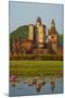 Wat Mahatat, Sukhothai Historical Park, Sukhothai, Thailand, Southeast Asia, Asia-null-Mounted Photographic Print