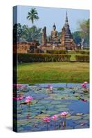 Wat Mahatat, Sukhothai Historical Park, Sukhothai, Thailand, Southeast Asia, Asia-null-Stretched Canvas