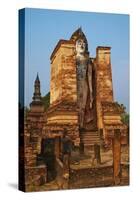 Wat Mahatat, Sukhothai Historical Park, Sukhothai, Thailand, Southeast Asia, Asia-null-Stretched Canvas