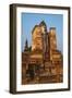 Wat Mahatat, Sukhothai Historical Park, Sukhothai, Thailand, Southeast Asia, Asia-null-Framed Photographic Print