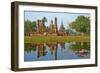 Wat Mahatat, Sukhothai Historical Park, Sukhothai, Thailand, Southeast Asia, Asia-null-Framed Photographic Print