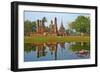 Wat Mahatat, Sukhothai Historical Park, Sukhothai, Thailand, Southeast Asia, Asia-null-Framed Photographic Print