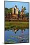 Wat Mahatat, Sukhothai Historical Park, Sukhothai, Thailand, Southeast Asia, Asia-null-Mounted Photographic Print