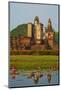 Wat Mahatat, Sukhothai Historical Park, Sukhothai, Thailand, Southeast Asia, Asia-null-Mounted Photographic Print