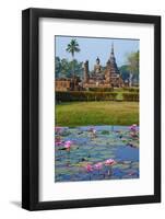 Wat Mahatat, Sukhothai Historical Park, Sukhothai, Thailand, Southeast Asia, Asia-null-Framed Photographic Print