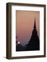 Wat Mahatat, Sukhothai Historical Park, Sukhothai, Thailand, Southeast Asia, Asia-null-Framed Photographic Print