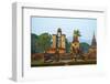 Wat Mahatat, Sukhothai Historical Park, Sukhothai, Thailand, Southeast Asia, Asia-null-Framed Photographic Print