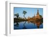 Wat Mahatat, Sukhothai Historical Park, Sukhothai, Thailand, Southeast Asia, Asia-null-Framed Photographic Print