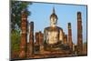 Wat Mahatat, Sukhothai Historical Park, Sukhothai, Thailand, Southeast Asia, Asia-null-Mounted Photographic Print