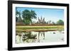 Wat Mahathat in the Sukhothai Historical Park, UNESCO World Heritage Site, Thailand, Southeast Asia-Alex Robinson-Framed Photographic Print