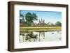 Wat Mahathat in the Sukhothai Historical Park, UNESCO World Heritage Site, Thailand, Southeast Asia-Alex Robinson-Framed Photographic Print