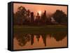 Wat Mahathat, Sukhothai Historical Park, UNESCO World Heritage Site, Sukhothai Province, Thailand,-Ben Pipe-Framed Stretched Canvas