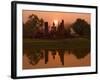 Wat Mahathat, Sukhothai Historical Park, UNESCO World Heritage Site, Sukhothai Province, Thailand,-Ben Pipe-Framed Photographic Print