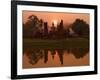 Wat Mahathat, Sukhothai Historical Park, UNESCO World Heritage Site, Sukhothai Province, Thailand,-Ben Pipe-Framed Photographic Print