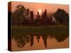 Wat Mahathat, Sukhothai Historical Park, UNESCO World Heritage Site, Sukhothai Province, Thailand,-Ben Pipe-Stretched Canvas