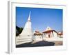 Wat Mani Chonlakhan, a Buddhist Temple in Lop Buri, Thailand, Southeast Asia, Asia-Matthew Williams-Ellis-Framed Photographic Print