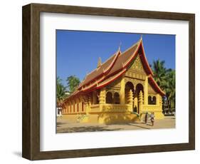 Wat Ong Teu, Vientiane, Laos-G Richardson-Framed Photographic Print