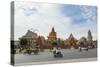 Wat Ounalom, Phnom Penh, Cambodia-null-Stretched Canvas